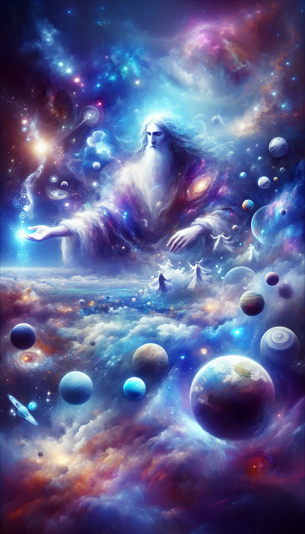 God Ruling His Universe. He Reigns Supreme and All-Capable with No Equal, No Rival